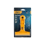 Скребок Deli DL4723C 145мм Ширина лезвия: 18 мм. Толщина лезвия: 0,5 мм. Высокопрочный пластик ручки. Лезвие из сплава.