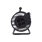 Удлинитель на катушке 4х30 м 2P+PE 16А УК30 с термозащ. 3х1.5 кв.мм GENERICA IEK WKP20-16-04-30-G