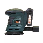 Эксцентриковая шлифовальная машина аккумуляторная KLPRO KLEZ18-20 (18В, Li-ion-2шт, 2.0Ач, ЗУ 2,4А)
