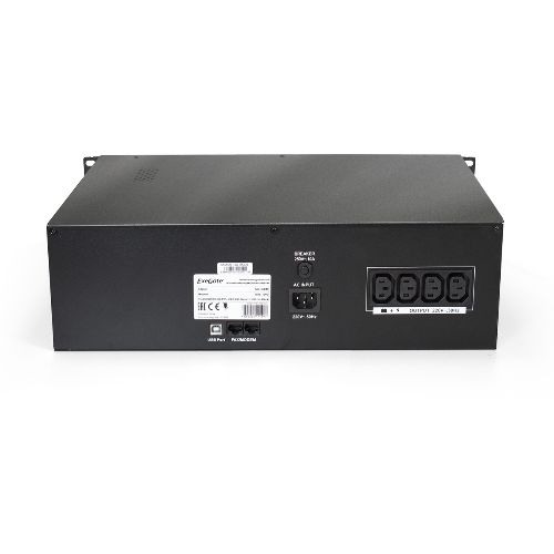 Источник бесперебойного питания ExeGate ServerRM UNL-1500.LCD.AVR.С13.RJ.USB.3U 1500VA/900W, LCD, AVR, 4*C13, RJ45/11, USB, 3U