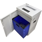 Шредер Office Kit S535 3,8x40 белый (секр.P-4) фрагменты 35лист. 50лтр. скобы пл.карты CD