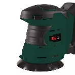 Эксцентриковая шлифовальная машина аккумуляторная KLPRO KLEZ18-20 (18В, Li-ion-2шт, 2.0Ач, ЗУ 2,4А)