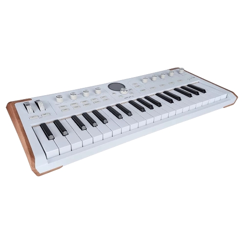 Сценическая клавиатура 230721 Arturia AstroLab 37 White Astrolab White 37 клавиш, полувзвешенная механика, 10 звуковых движков, вокодер, 10 кнопок пресетов, 4 макрорегулятора, MIDI-вход, USB-C и USB-A; аудио Bluetooth; WiFi, цвет белый