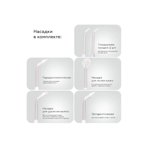 Ирригатор BQ IR003 белый/синий