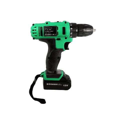 Дрель-шуруповерт Zitrek Greenpower 12-Li 063-4074, 12 В, 1,5 Ач, 32 Нм, щеточный