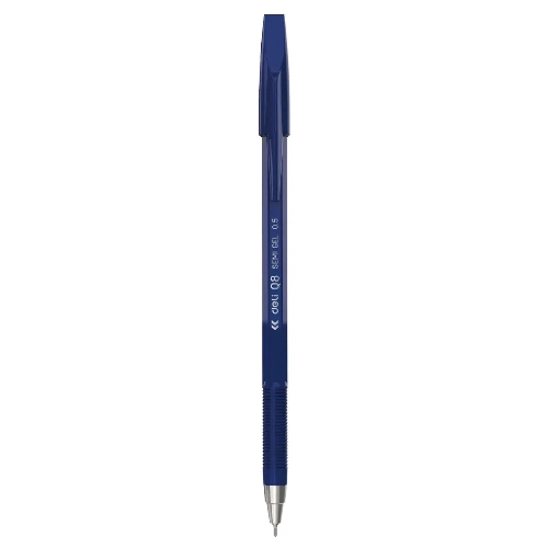 Набор ручек шариковых Deli Think EQ8-BL синий, d=0.5мм, синие чернила (12шт)
