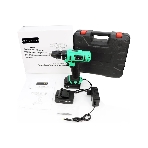 Дрель-шуруповерт Zitrek Greenpower 12-Li 063-4074, 12 В, 1,5 Ач, 32 Нм, щеточный