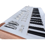 Сценическая клавиатура 230721 Arturia AstroLab 37 White Astrolab White 37 клавиш, полувзвешенная механика, 10 звуковых движков, вокодер, 10 кнопок пресетов, 4 макрорегулятора, MIDI-вход, USB-C и USB-A; аудио Bluetooth; WiFi, цвет белый