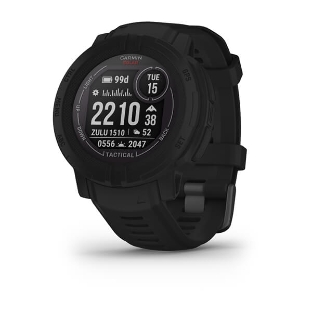 Умные часы Garmin Instinct 2 Solar Tactical, 1.1" MIP, Wi-Fi, Bluetooth, NFC, GPS, IP68, черный