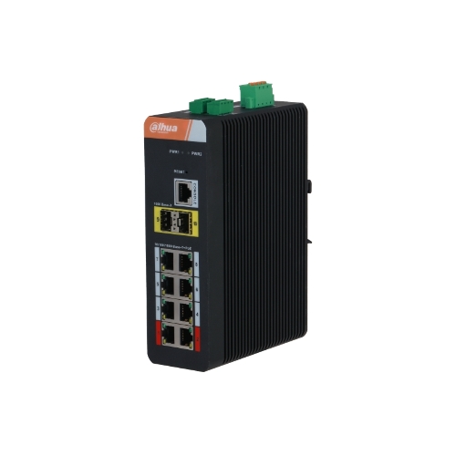 Коммутатор Dahua DH-IS4210-8GT-120 8x1 Гбит/с 2SFP 8PoE 120W управляемый