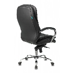 Кресло Бюрократ T-9950/BLACK черный, кожа