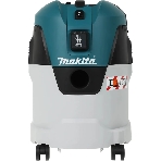 Строительный пылесос Makita VC2512L серый, 1000 Вт, уборка сухая/влажная, пылесборник мешок/контейнер, 25 л