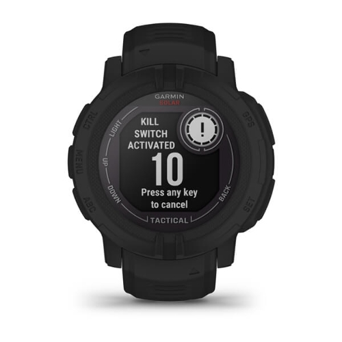 Умные часы Garmin Instinct 2 Solar Tactical, 1.1" MIP, Wi-Fi, Bluetooth, NFC, GPS, IP68, черный