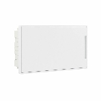 Щиток встраиваемый FRAME DKC F18B1WW 18мод. с бел. дверцей с 2 шинами PEN на 8 и 10 отверст. белый