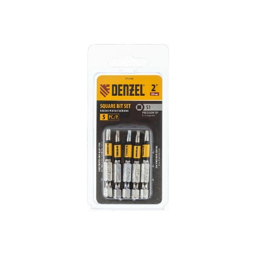 Набор бит Denzel S1x2", 5 шт.