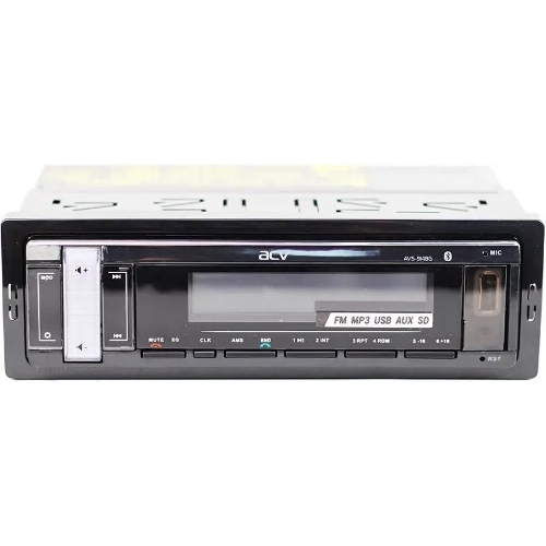 Автомагнитола ACV AVS-914BG, 1 DIN, Bluetooth, USB Type-A, AUX
