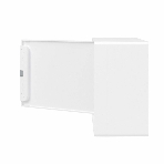 Щиток настенный FRAME DKC F08W1WW 8мод. с бел. дверцей с 2 шинами PEN на 6 и 8 отверст. белый