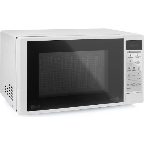 Микроволновая печь LG MS20R42D белый, 20 л, 700 Вт, переключатели - сенсор