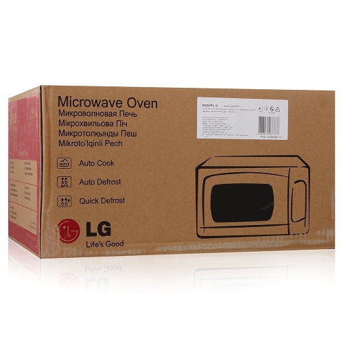 Микроволновая печь LG MS20R42D белый, 20 л, 700 Вт, переключатели - сенсор