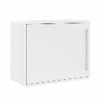Щиток настенный FRAME DKC F08W1WW 8мод. с бел. дверцей с 2 шинами PEN на 6 и 8 отверст. белый