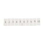 Маркеры EKF zb-st-2.5-1-10 для UT/ST/Push-in 2.5 с нумерацией 1-10 (уп. 100 шт)