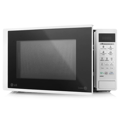 Микроволновая печь LG MS20R42D белый, 20 л, 700 Вт, переключатели - сенсор