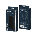 Портативный аккумулятор Rexant Power Bank (аккумуляторная батарея) 20000 mAh с Quick Charge и Power Delivery, черное