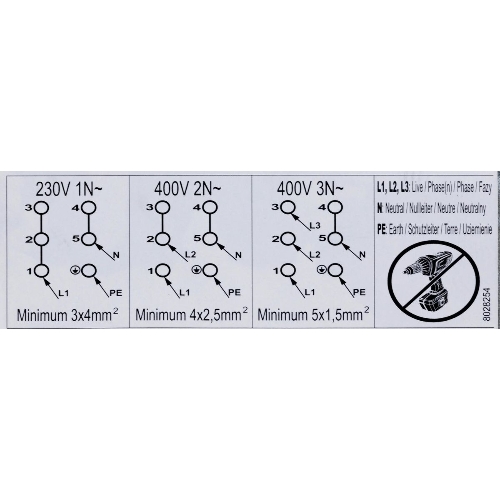 Плита электрическая Hansa FCEW53000 белый, конфорок 4 шт, духовка 68 л, 50 см x 85 см x 60 см