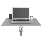 Стол для ноутбука Cactus VM-FDS101B столешница МДФ серый 70x52x106см (CS-FDS101WGY)