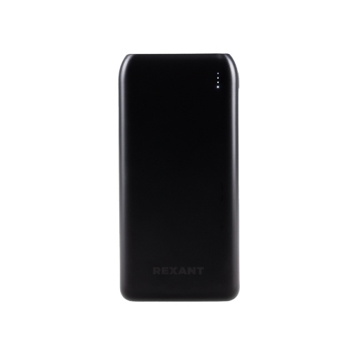 Портативный аккумулятор Rexant Power Bank (аккумуляторная батарея) 20000 mAh с Quick Charge и Power Delivery, черное