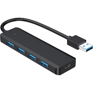USB-концентратор Gembird UHB-C414, USB, USB 4 порта, USB Type-C
