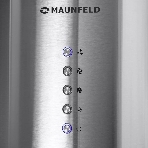 Вытяжка пристенная Maunfeld Lee Wall 35 нержавеющая сталь, 35 см, 1050 куб. м/ч, 54 дБ