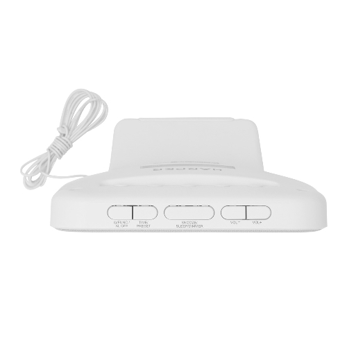 Радиобудильник Harper HCLK-2060 белый/серый - белый led