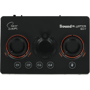 Звуковая карта Creative USB Sound BlasterX GC7 (Super X-Fi Ultra DSP) 7.1 Ret