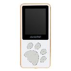 Плеер Hi-Fi Flash Digma S4 8Gb белый/оранжевый/1.8"/FM/microSDHC