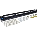 Патч-панель Lanmaster TWT-PP24UTP 19" 1U 24xRJ45 кат.5e UTP