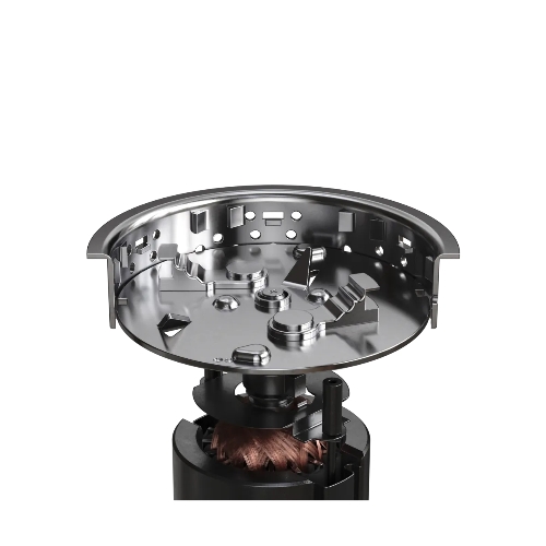 Измельчитель пищевых отходов Kuppersberg WS 550 B, High-Tech, мощность 550 Вт, 3400-3800 об/мин, защита от перегрева, авто выключение, DC мотор, шумоизоляция, уровень шума 70 дБ, черный