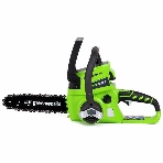 Цепная пила аккумуляторная GreenWorks G24CS25K2, 24V, 25 см, c АКБ 2Ач и ЗУ (2007707UA)