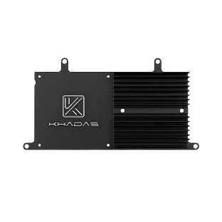 Радиатор Khadas Edge Heatsink Heatsink designed for Edge черный алюминий