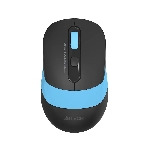 Мышь беспроводная A4Tech Fstyler FG10S черный/синий, 2000 dpi, радиоканал, USB, кнопки - 4