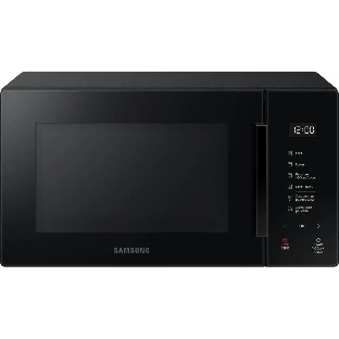 Микроволновая печь Samsung MG23T5018AK/BW черный, 23 л, 800 Вт, переключатели - сенсор