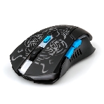 Мышь беспроводная Dialog Gan-Kata MRGK-12UR черный, 1600 dpi, радиоканал, USB, кнопки - 6