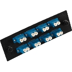 Панель Lanmaster LAN-APM-8X2LC/OS2 1/4 19" 8xLC дупл. 9/125 OS2 (упак.:1шт)