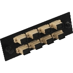 Панель Lanmaster LAN-APM-8X2LC/OS2 1/4 19" 8xLC дупл. 9/125 OS2 (упак.:1шт)