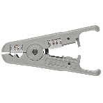 Инструмент обжимной Hyperline WRline WR-501B Стрипер для зачистки и обрезки витой пары (UTP/STP) и телефонного кабеля 3,2-9 мм, с возможностью регулировки