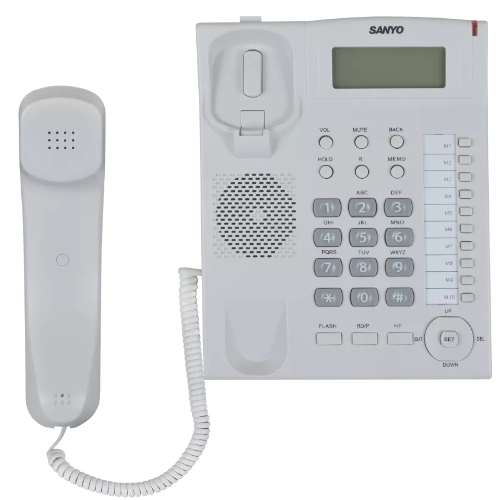Телефон проводной SANYO RA-S517W белый