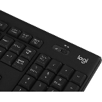 Комплект клавиатура+мышь Logitech MK295 беспроводной, USB, чёрный
