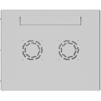 Шкаф коммутационный NTSS LIME (NTSS-WL6U5535GS) настенный 6U 550x350 мм пер. дв. стекл несъемн. бок. пан. 30 кг серый 8.3 кг 110 град. IP20