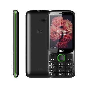 Мобильный телефон BQ 3590 Step XXL+ черный/зеленый