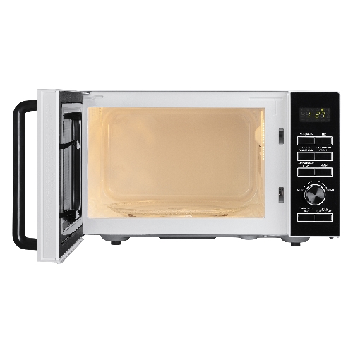 Микроволновая печь BBK 25MWS-970T/WB белый, 25 л, 900 Вт, переключатели - кнопки, поворотный механизм